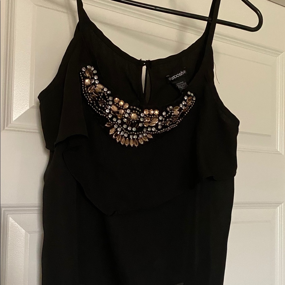 Silk tank shirt